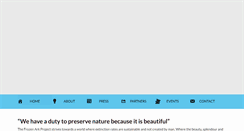 Desktop Screenshot of frozenark.org